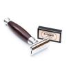 FREED Shaving Kit for Men - Safety Razor with alloy handle and 10 Japanese 6cr13 Stainless Steel, include razor base, razor travel case, christmas gifts for Men,Made in Taiwan view 4