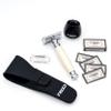 FREED Shaving Kit for Men - Safety Razor with alloy handle and 10 Japanese 6cr13 Stainless Steel, include razor base, razor travel case, christmas gifts for Men,Made in Taiwan view 2