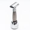 FREED Shaving Kit for Men - Safety Razor with alloy handle and 10 Japanese 6cr13 Stainless Steel, include razor base, razor travel case, christmas gifts for Men,Made in Taiwan view 4