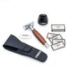 FREED Shaving Kit for Men - Safety Razor with alloy handle and 10 Japanese 6cr13 Stainless Steel, include razor base, razor travel case, christmas gifts for Men,Made in Taiwan view 2