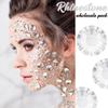 1440pcs SS20 4.7mm Crystal Clear Nail Flatback Rhinestones Bulk Nail Art Round K9 Glass Crystal White Gems Beads Stones Diamonds Glitter Nail Charms Jewels for Nails Eyes Face Makeup Clothes Crafts view 2