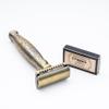 FREED Shaving Kit for Men - Safety Razor with alloy handle and 10 Japanese 6cr13 Stainless Steel, include razor base, razor travel case, christmas gifts for Men,Made in Taiwan view 4