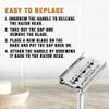SHAVING REVOLUTION 100 Count Men's Safety Double Edge Razor Blades for Shaving - Platinum Japanese Stainless Steel Double Razor Shaving Blades for a Smooth, Precise and Clean Shave view 3