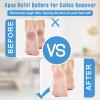 ZJchao 4pcs Refill Rollers for Callus Remover, Replacement Rollers, Callus Remover Refills for Feet, for Professional Electric Pedicure Tools, Pedicure Tools for Feet view 2