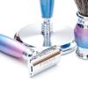 FREED Luxury Shaving Set for Men - Double Edge Safety Razor with alloy handle include 120 count Japanese 6cr13 Stainless Steel blade,It's the best gift for men, fathers,or birthdays view 2