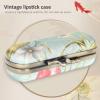 YUYTE Lipstick Case Holder Lipstick Case Box Lip Gloss Case Vintage Lipstick Case Ladies Portable Lipstick Case view 2