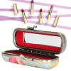 YUYTE Lipstick Case Holder Lipstick Case Box Lip Gloss Case Vintage Lipstick Case Ladies Portable Lipstick Case view 4