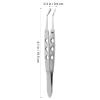 Meibomian Gland Massage Forceps Expressor Forceps Eyelid Massage Tweezers Meibomian Gland Tweezers Massage Tool Tweezers Clips Pliers Tool Remover Short Hair Stainless Steel Miss view 3