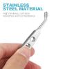 Meibomian Gland Massage Forceps Expressor Forceps Eyelid Massage Tweezers Meibomian Gland Tweezers Massage Tool Tweezers Clips Pliers Tool Remover Short Hair Stainless Steel Miss view 4