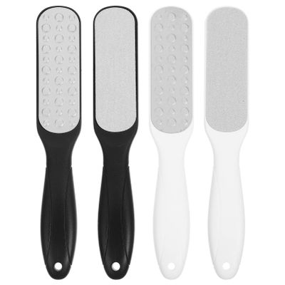 Beavorty Foot Care File Double-Sided Foot File Tool Remover Stainless Steel Suitable for Home Pedicure