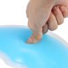Face Down Pillow, Soft Silicone Face Relax Pillow Face Relax Cushion Pad Soft Massage Face Head Support for Face SPA Beauty Salon [Blue] view 2