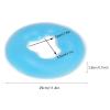 Face Down Pillow, Soft Silicone Face Relax Pillow Face Relax Cushion Pad Soft Massage Face Head Support for Face SPA Beauty Salon [Blue] view 4