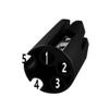 HOTWE Eyebrow Pencil Sharpener - Duckbill 2 in 1 Multi-Functional Eyebrows Shaper Tool for Wooden and Peel-Off Soft Brow Pencils view 2