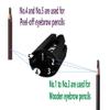 HOTWE Eyebrow Pencil Sharpener - Duckbill 2 in 1 Multi-Functional Eyebrows Shaper Tool for Wooden and Peel-Off Soft Brow Pencils view 3