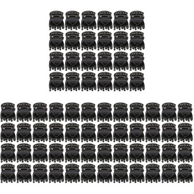 LALAFINA 72pcs Mini Hair Clips Small Hair Clips for Women for Daily Use and Styling