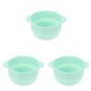 Beavorty 3pcs Silicone Wax Bowl Wax Melting Inner Pot Reliable Hair Removal Tool Easy Clean view 1