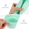 Beavorty 3pcs Silicone Wax Bowl Wax Melting Inner Pot Reliable Hair Removal Tool Easy Clean view 3