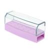 Beaupretty 5pcs Nail Drill Bits Storage Box Organizer for Manicure Grinding Plastic Display Case for Professional Home Use Non-odor Material Convenient and Neat Storage view 4