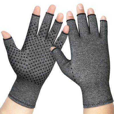 Women's & Men's Arthritis Pain Relief Gloves - Swelling, Rheumatoid Osteoarthritis & Hand Arthritis Compression Gloves (1 Pair) (S),Middle