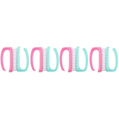 Beaupretty 8pcs Nail Dust Cleaning Brush Fingernail Brush for Home and Salon Use Random Color