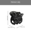 LALAFINA 48pcs Mini Hair Clips Hair Jaw Clips for Elegant Hairstyles for Daily Wear Parties and Ceremonies Glossy view 2