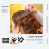LALAFINA 48pcs Mini Hair Clips Hair Jaw Clips for Elegant Hairstyles for Daily Wear Parties and Ceremonies Glossy view 3