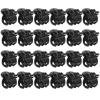 LALAFINA 48pcs Mini Hair Clips Hair Jaw Clips for Elegant Hairstyles for Daily Wear Parties and Ceremonies Glossy view 4