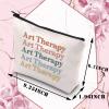 BDPWSS Art Therapist Gift Art Teacher Makeup Bag Therapist Appreciation Gift Art Therapy Supplies Art School Graduation Gift (Art Therapy) view 2