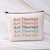BDPWSS Art Therapist Gift Art Teacher Makeup Bag Therapist Appreciation Gift Art Therapy Supplies Art School Graduation Gift (Art Therapy) view 4