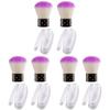 FRCOLOR 6pcs Nail Dip Kit for Beginners White Chrome Nail Powder Complete Brush Duster view 1