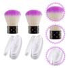 FRCOLOR 6pcs Nail Dip Kit for Beginners White Chrome Nail Powder Complete Brush Duster view 4