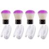 FRCOLOR 4pcs Soft Bristle Nail Dust Brush for Dip Powder Nail Art Gentle Cleaning Tool for Manicure Random Colors view 1