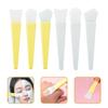 KALLORY 2sets Face Mask Applicator Brush Silicone Facial Mud Brush Beauty Mask Tools for Skincare view 4
