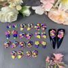 3D Acrylic Flower Nail Art Charms Handmade by Acrylic Powder - 15 colors, 24pcs Flowers Nail Rhinestones Kit 3D Crystal Nail Pearls Flat Design Acrylic Nail Art for Women Girls (Mexico), 24.0 Count view 1