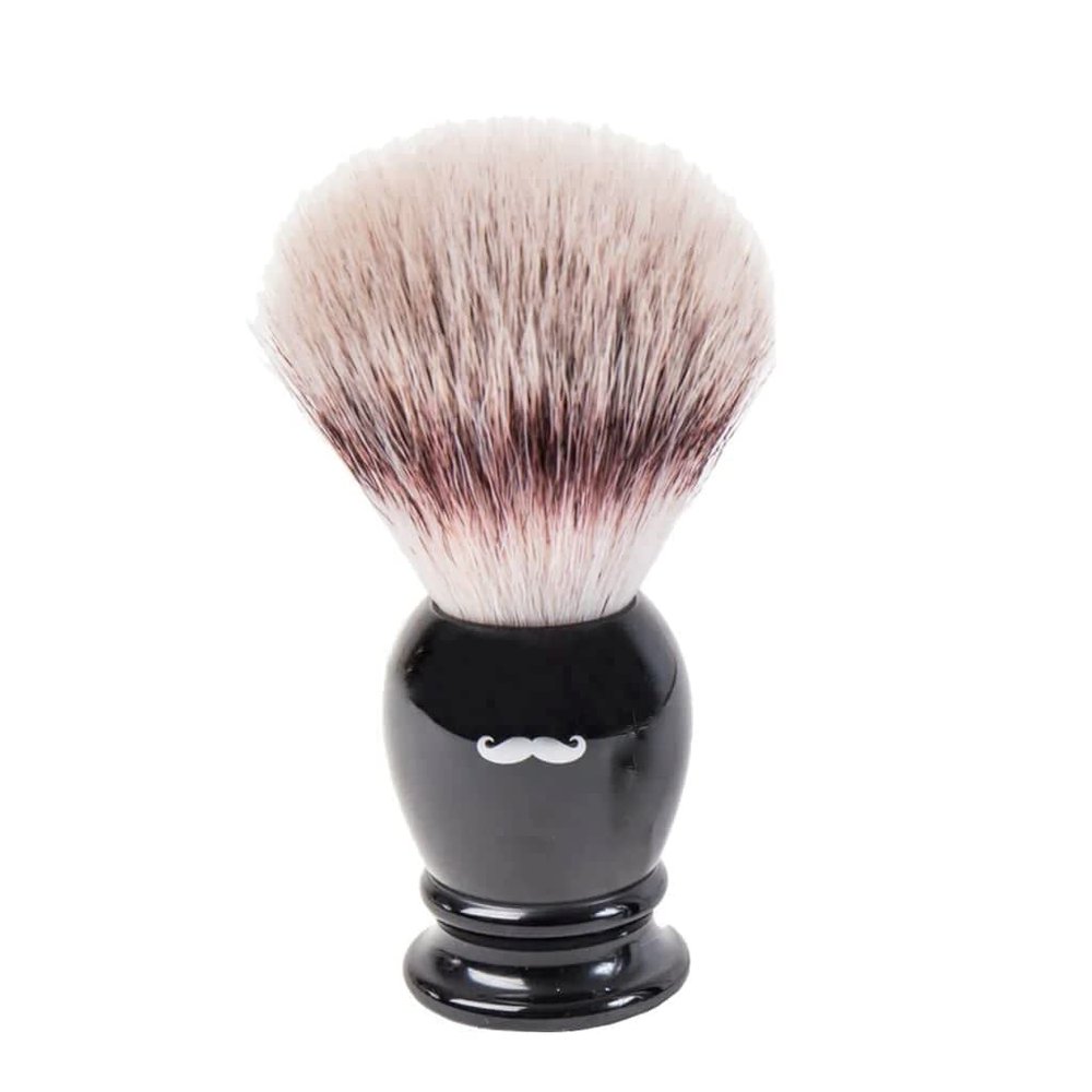 Artisan's Republic Classic Shaving Brush- Silvertip Fibre 23mm (Black)