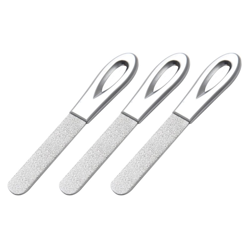 Beaupretty Nail Care Shaping File 3pcs Double-sided Sanding Nail Files Safe Material for Smooth Trimming Pedicure Accessory