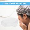 KALLORY 200pcs Disposable Shower Caps for Women Bath Hair Caps Elastic Stretch Band for Natural Hair Braids Comfortable view 2