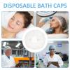 KALLORY 200pcs Disposable Shower Caps for Women Bath Hair Caps Elastic Stretch Band for Natural Hair Braids Comfortable view 3