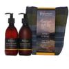 The Highland Soap Company Hand Care Gift Set, Organic Hand Wash & Lotion Set (Whisky & Honey) view 1