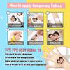 15pcs Custom Tattoos Personalized Temporary Tattoos with Photo Face Waterproof Name Logo Tattoos Stickers Funny For Women Men Kids Gifts for Birthday Party Wedding Bride Groom Decor view 2