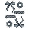 Large Temporary Tattoos Women Temporary Neck Tattoos Temporary Realistic Flower Chest Tattoo for Adults (Temporary Tattoos Sticker 5) view 2