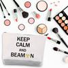 BDPWSS X-Ray Tech Gift Radiographer Makeup Bag Keep Calm And Beam On For Radiation Therapist Gifts Radiographer inspirational gift (Calm beam) view 3