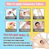 15pcs Custom Tattoos Personalized Temporary Tattoos with Photo Face Waterproof Name Logo Tattoos Stickers Funny For Women Men Kids Gifts for Birthday Party Wedding Bride Groom Decor view 2