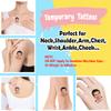 15pcs Custom Tattoos Personalized Temporary Tattoos with Photo Face Waterproof Name Logo Tattoos Stickers Funny For Women Men Kids Gifts for Birthday Party Wedding Bride Groom Decor view 3