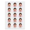 15pcs Custom Tattoos Personalized Temporary Tattoos with Photo Face Waterproof Name Logo Tattoos Stickers Funny For Women Men Kids Gifts for Birthday Party Wedding Bride Groom Decor view 2