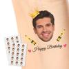 15pcs Custom Tattoos Personalized Temporary Tattoos with Photo Face Waterproof Name Logo Tattoos Stickers Funny For Women Men Kids Gifts for Birthday Party Wedding Bride Groom Decor view 1