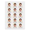 15pcs Custom Tattoos Personalized Temporary Tattoos with Photo Face Waterproof Name Logo Tattoos Stickers Funny For Women Men Kids Gifts for Birthday Party Wedding Bride Groom Decor view 2
