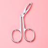 2pcs Eyebrow Scissor beard scissor nose hair scissor brow shaping Eyebrow Stainless view 3