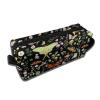 Butterflies Moths Flower Makeup Bag For Women, Portable Cosmetic Bag Zipper Pouch Travel Toiletry Organizer Bag view 3