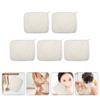 minkissy 5pcs Exfoliating Body Scrub Towels Nylon Back Scrubbers for Shower Skin-Friendly Deep Cleansing Washcloths Massage for Back and Neck view 3